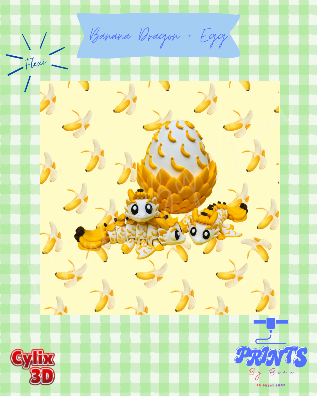 🍌 🪺 Banana Dragon And Egg 🪺 🍌