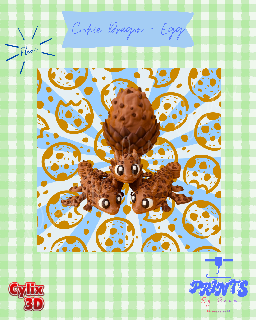 🍪 🪺 Cookie Dragon And Egg 🪺 🍪