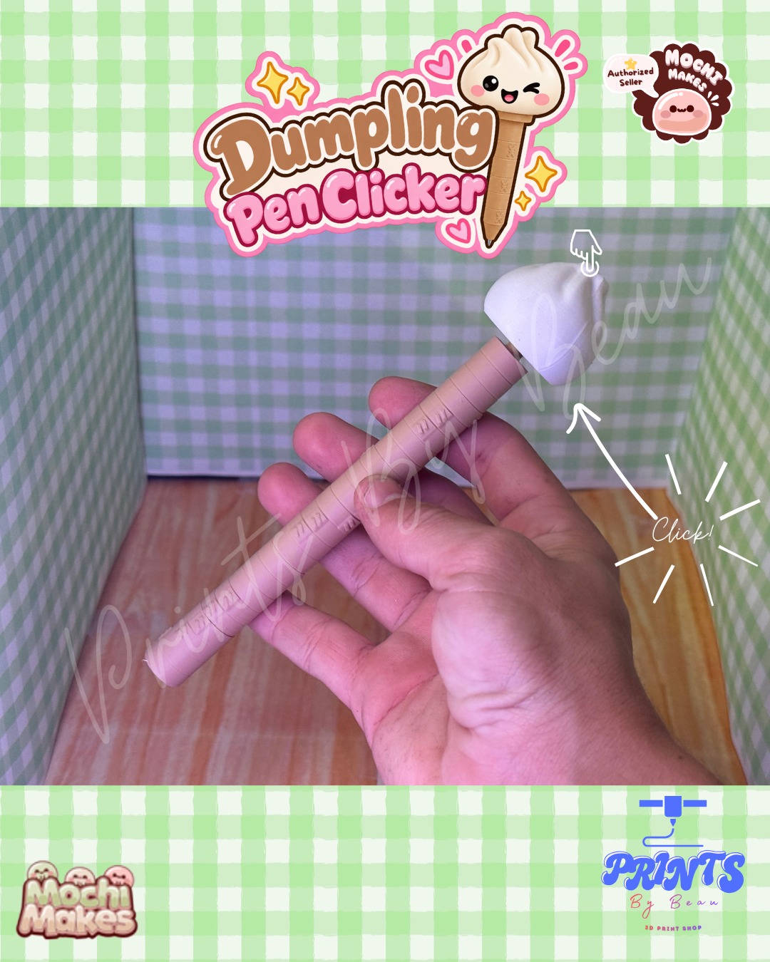 Dumpling Pen Clicker