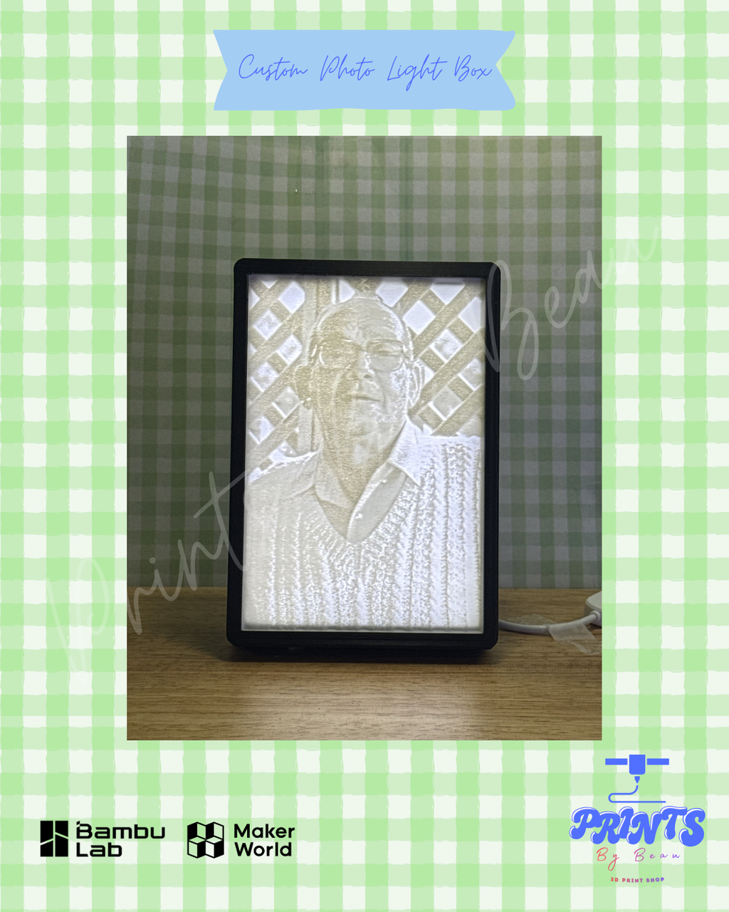 Custom Photo Light Box